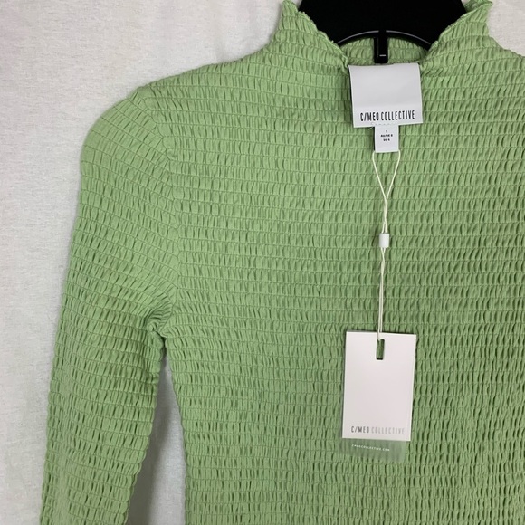 C/meo Collective RAPIDITY LS TOP Lime NWT - Picture 8 of 10
